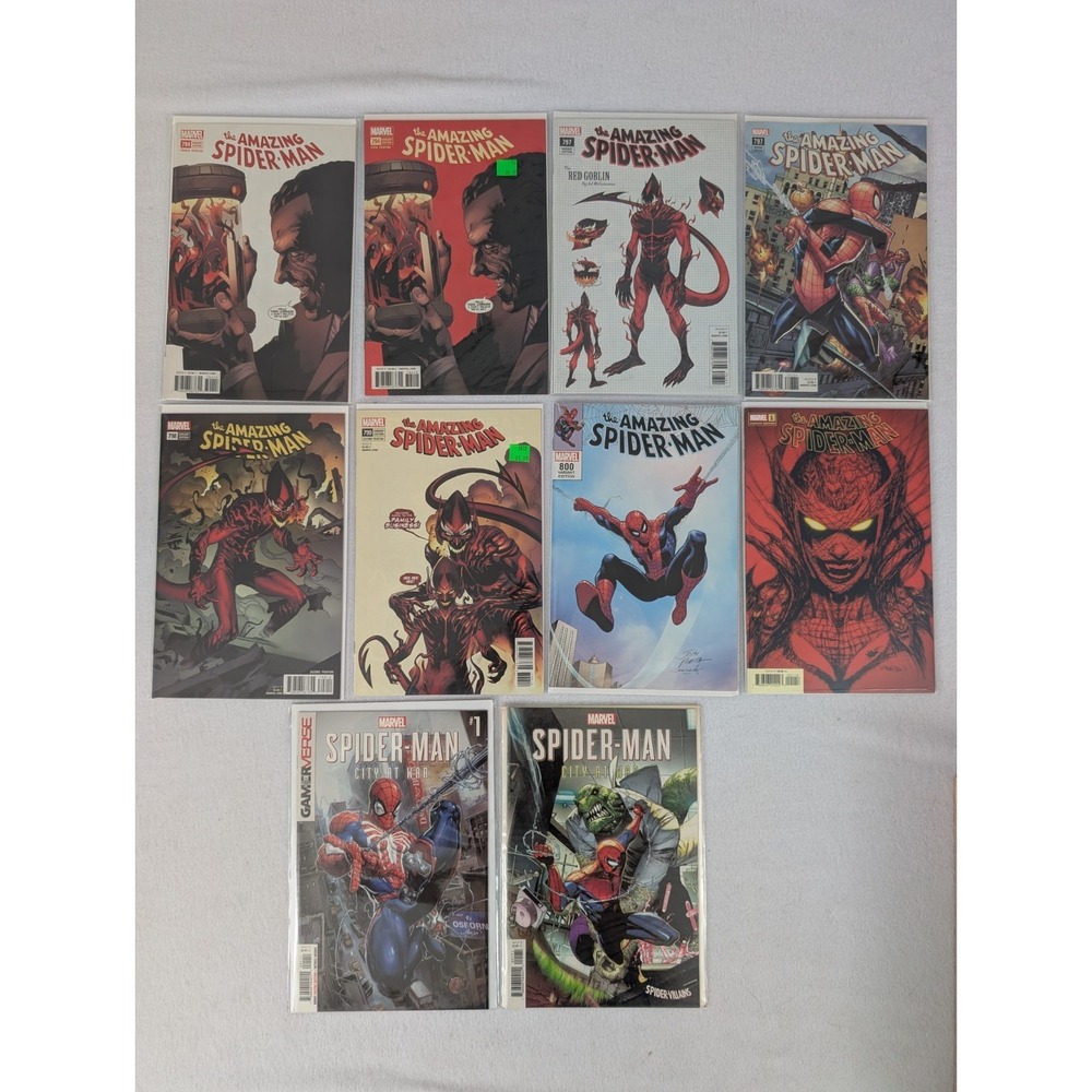 Amazing‎ Spider-Man Red Goblin Queen Goblin City At War Lot 10 Mostly NM